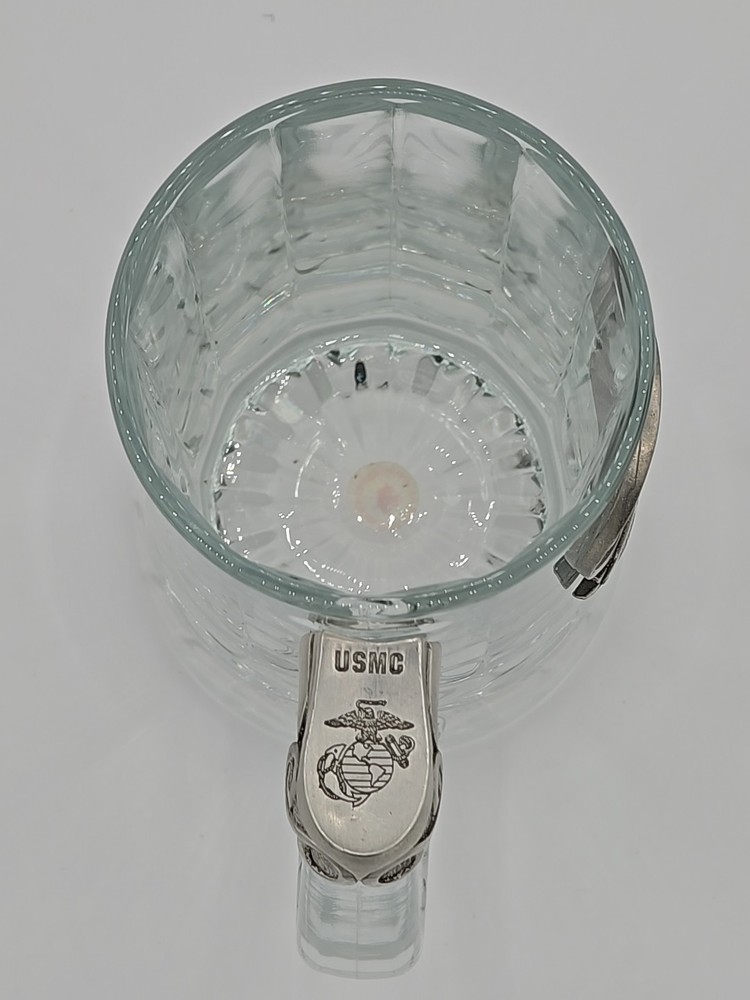 USMC 231st Birthday Ball Glass Mug, Network Operations And Security Command