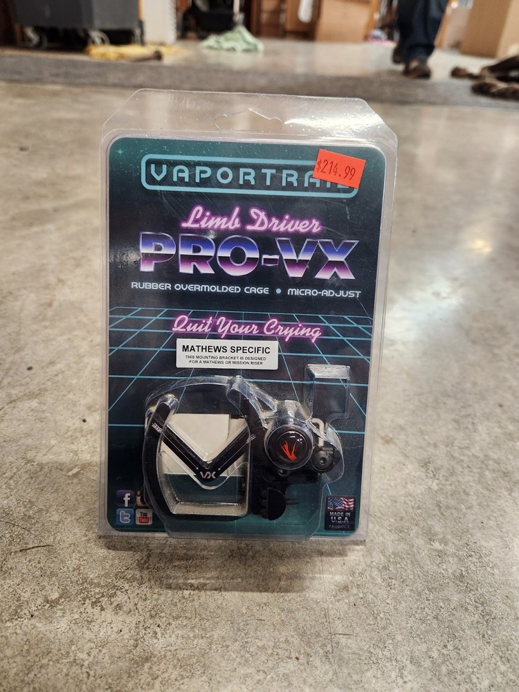 Vaportrail Limb Driver Pro VX Right Hand  Mathews Specific Mount