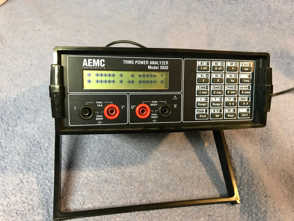 AEMC 3930 TRMS Power Analyzer