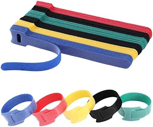 Reusable Cable Ties 6 Inch 120 Pack