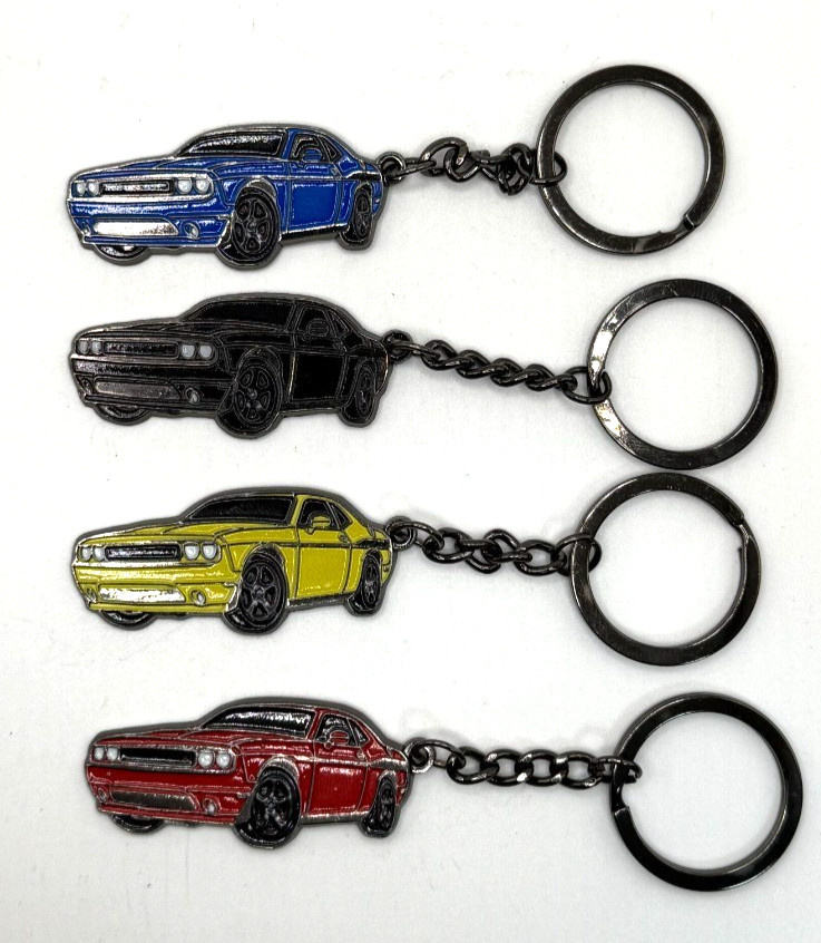 Dodge Challenger Metal  Key Chain