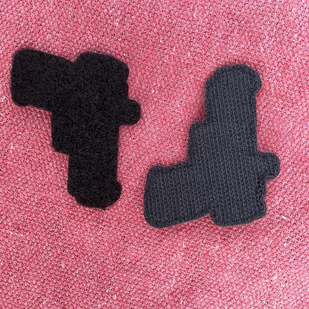 Morale Patches Hook And Loop Gun