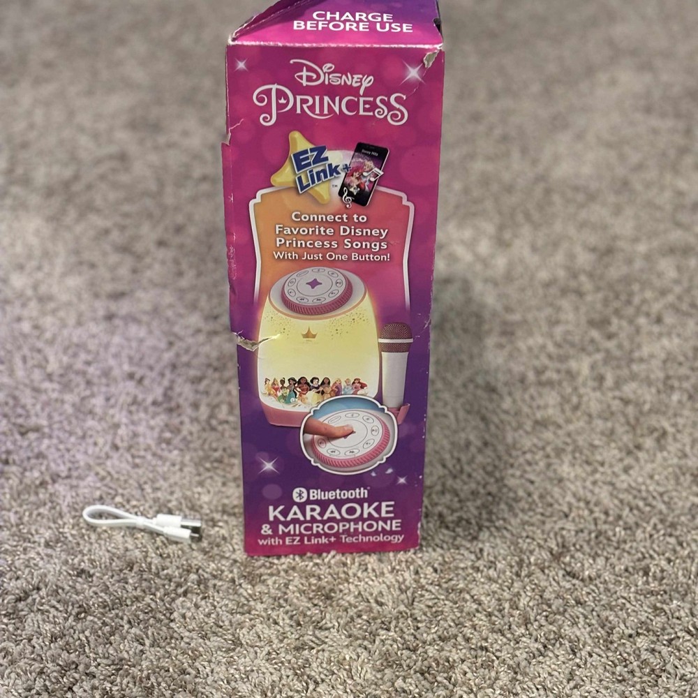 Disney Princess EZ Link plus Bluetooth Karaoke *MISSING WIRELESS MICROPHONE*