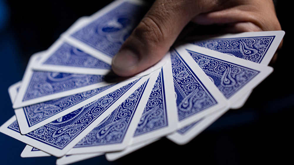 GT Speedreader Marked Deck Standard Version (Bicycle 809 Mandolin Blue) plus Onl