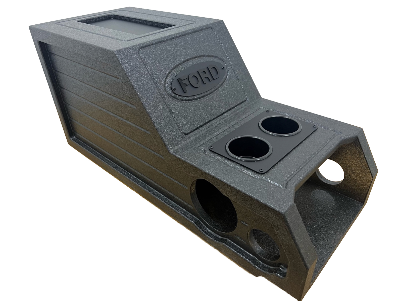 Ford F-250 08-16 Center Console Subwoofer Box Speaker Box 12” Woofer Ported