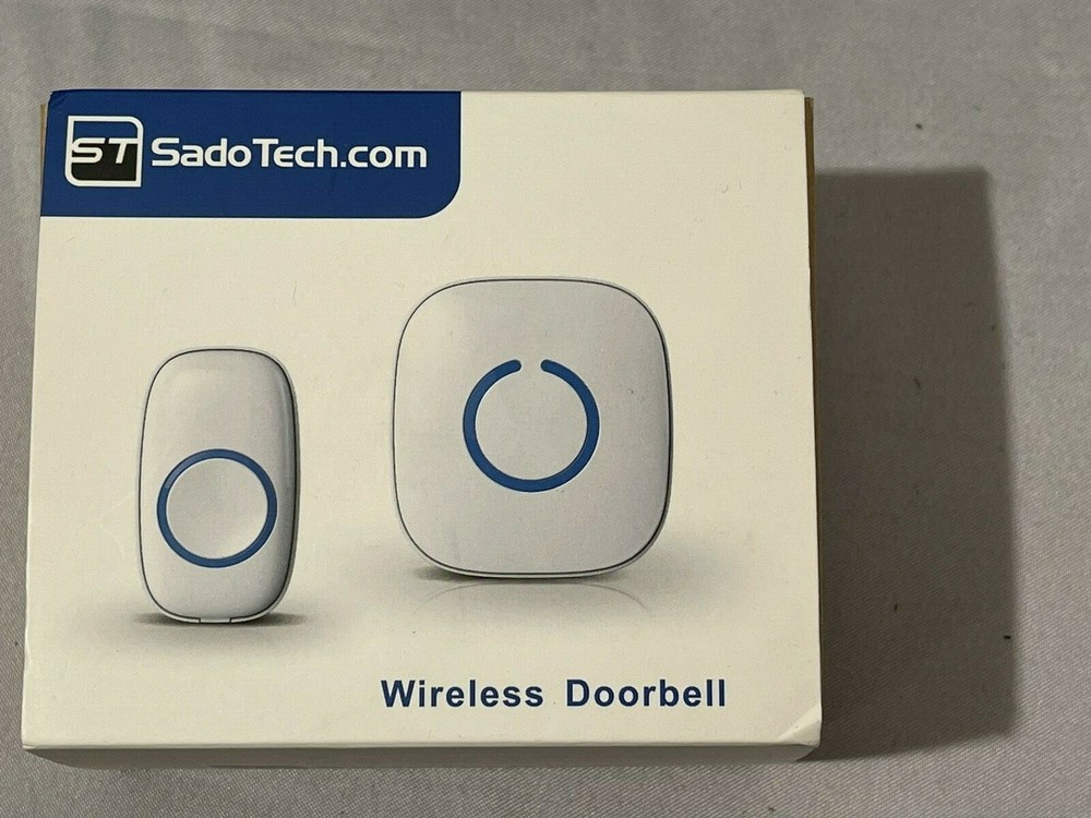 SadoTech.com Model C Wireless Doorbell Fixed Code C Series Preowned 