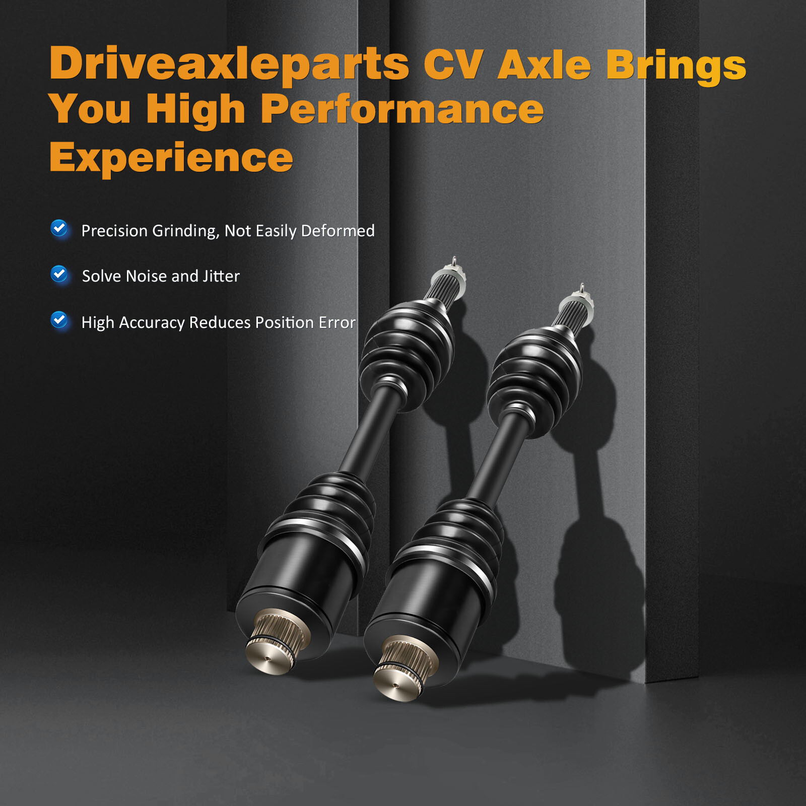 2X Rear CV Axles For Polaris Sportsman 500 700 600 400 2003-2005 2004 138024