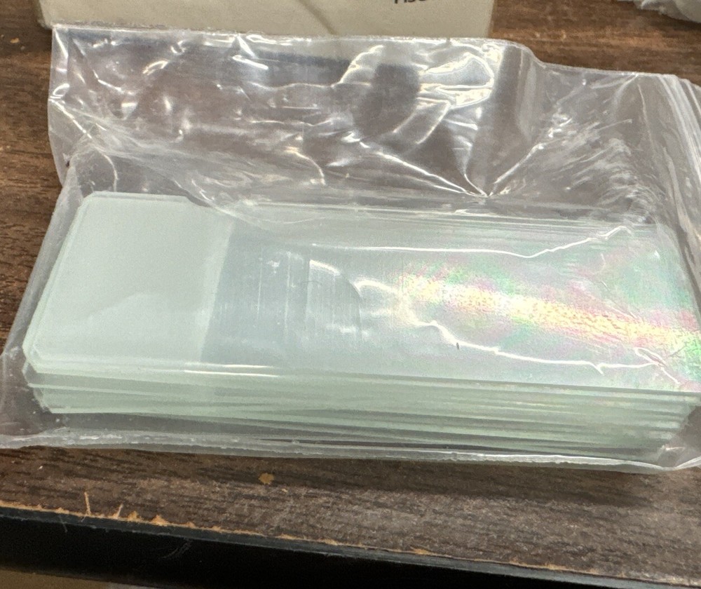 5 Boxes Microscope Slides Pre-Cleaned Glass Slides+ 3x1” Slides & Test Tubes