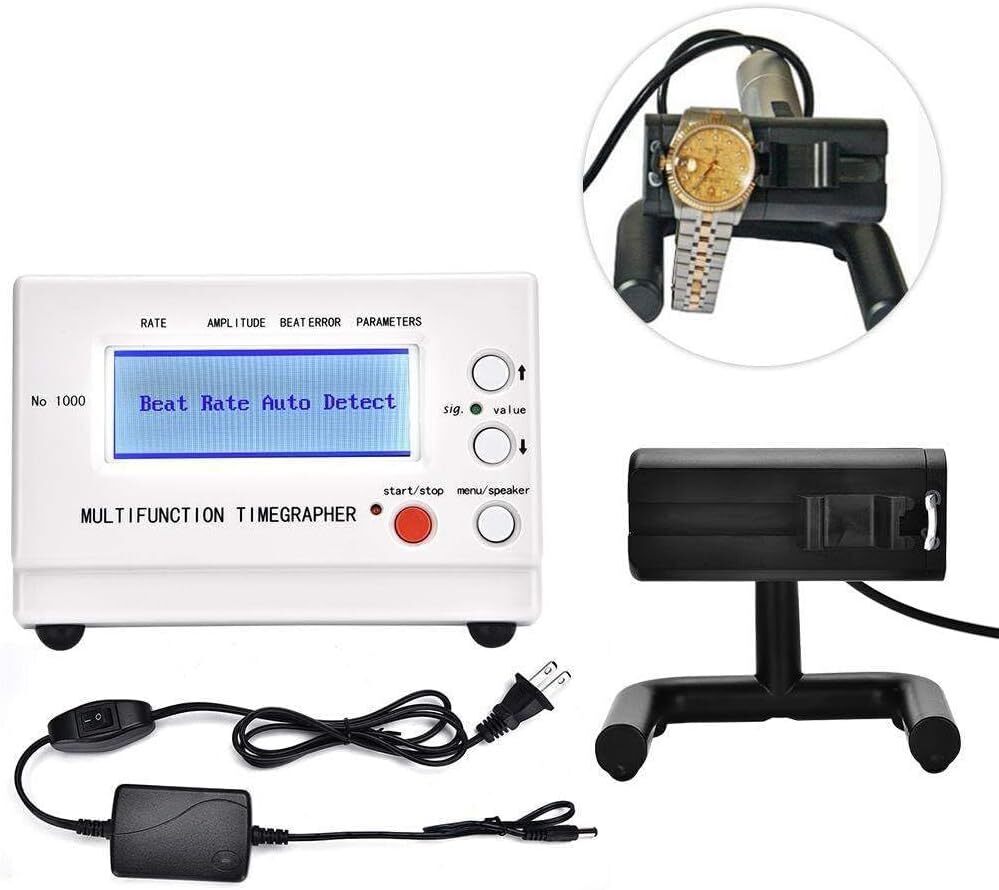 No.1000 Mechanical Watch Timing Tester Tool Timegrapher Multifunction MachinesT1