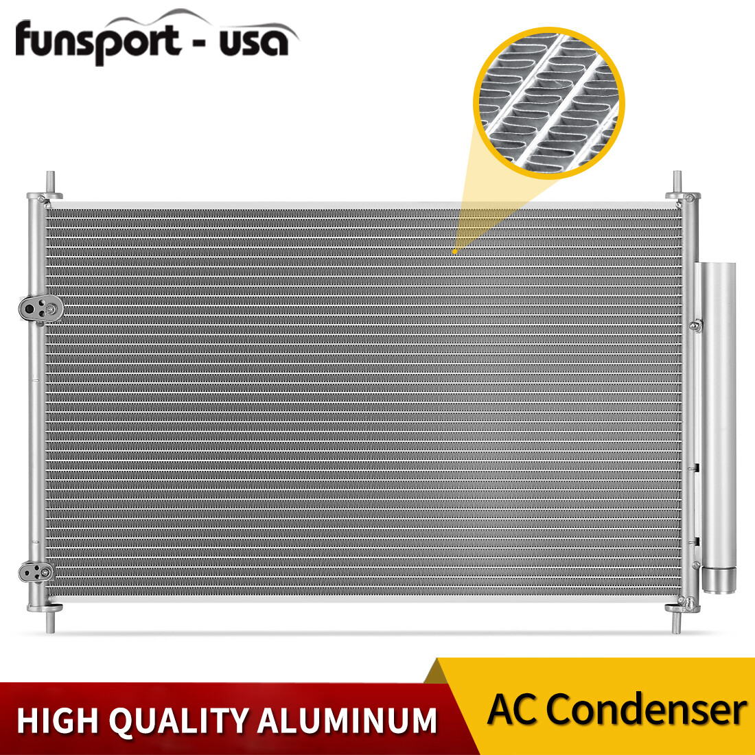 AC Condenser for 2009-2019 Toyota Corolla 2009-2014 Matrix 2008-2015 Scion xB