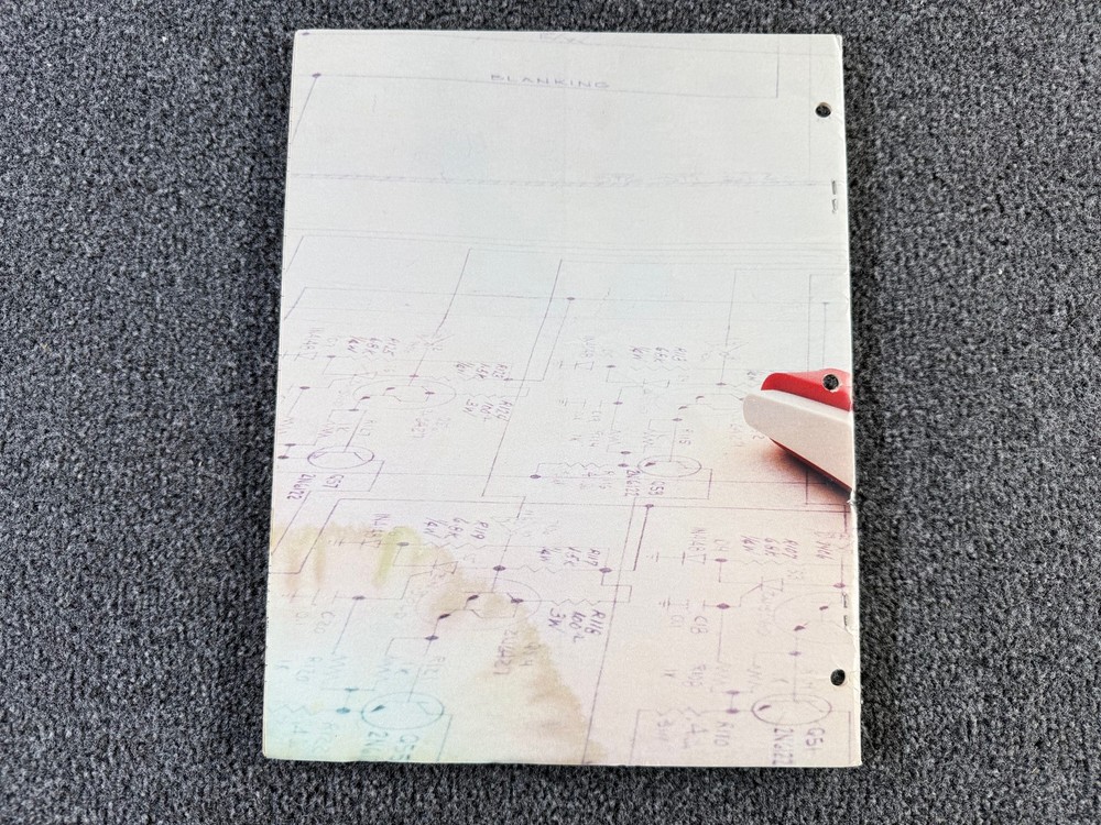 Williams Space Shuttle Pinball Machine Manual Schematics ORIGINAL