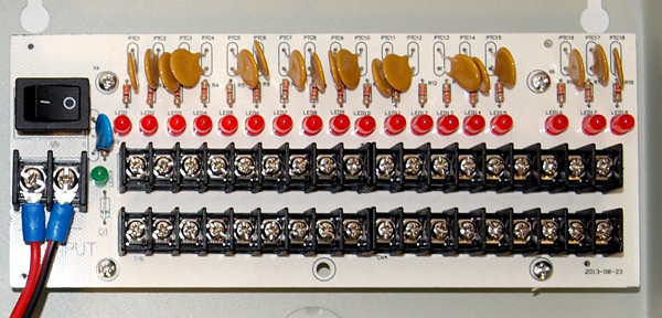16 Channel 12V DC 10Amp with 18pcs DC Jack CCTV Power Supply for Security Camera