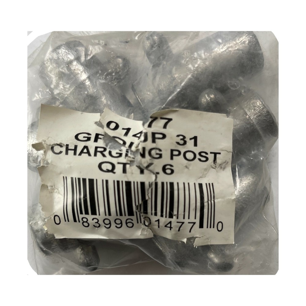 Deka #01477 (6) Group 31 Battery Cable Charging Post 3/8" Stud with Ears