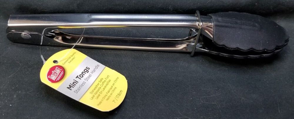 Tablecraft 7" Mini Tongs