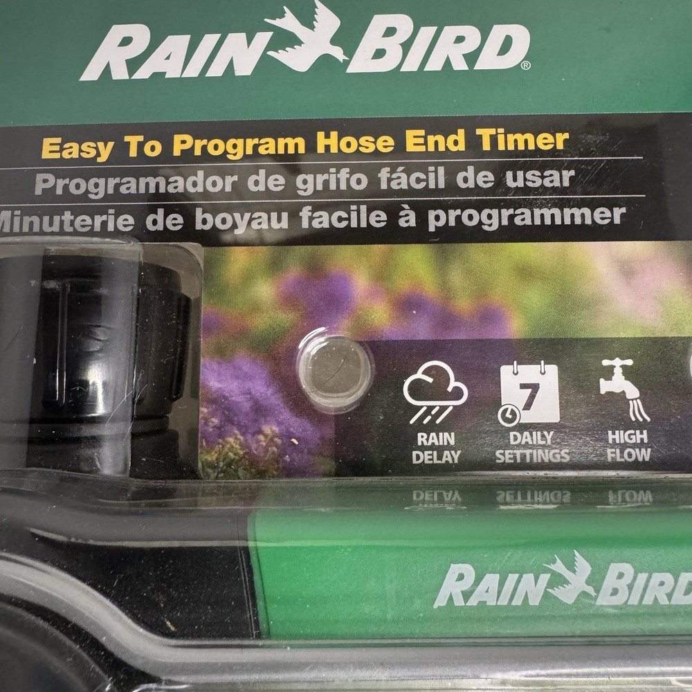 Rain Bird 1ZEHTMR 7-Day Setting Electronic Digital Hose End Timer, One Zone