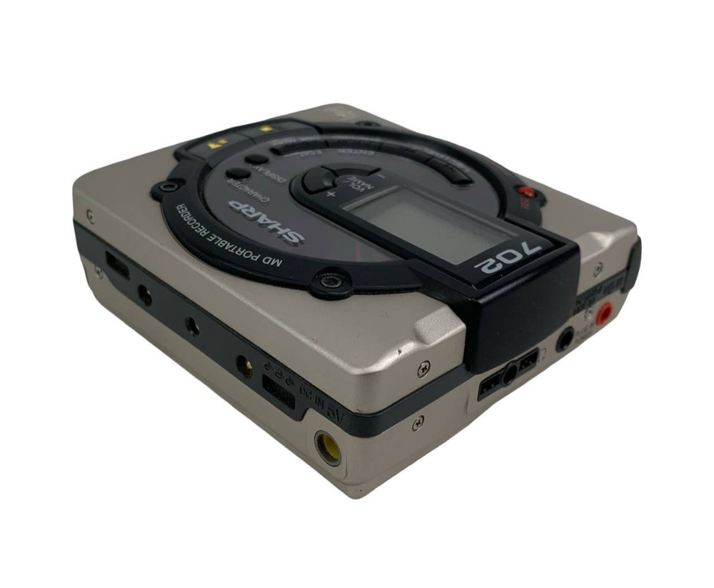 Sharp MD-MS702 MiniDisc Recorder Silver PARTS ONLY / AS-IS