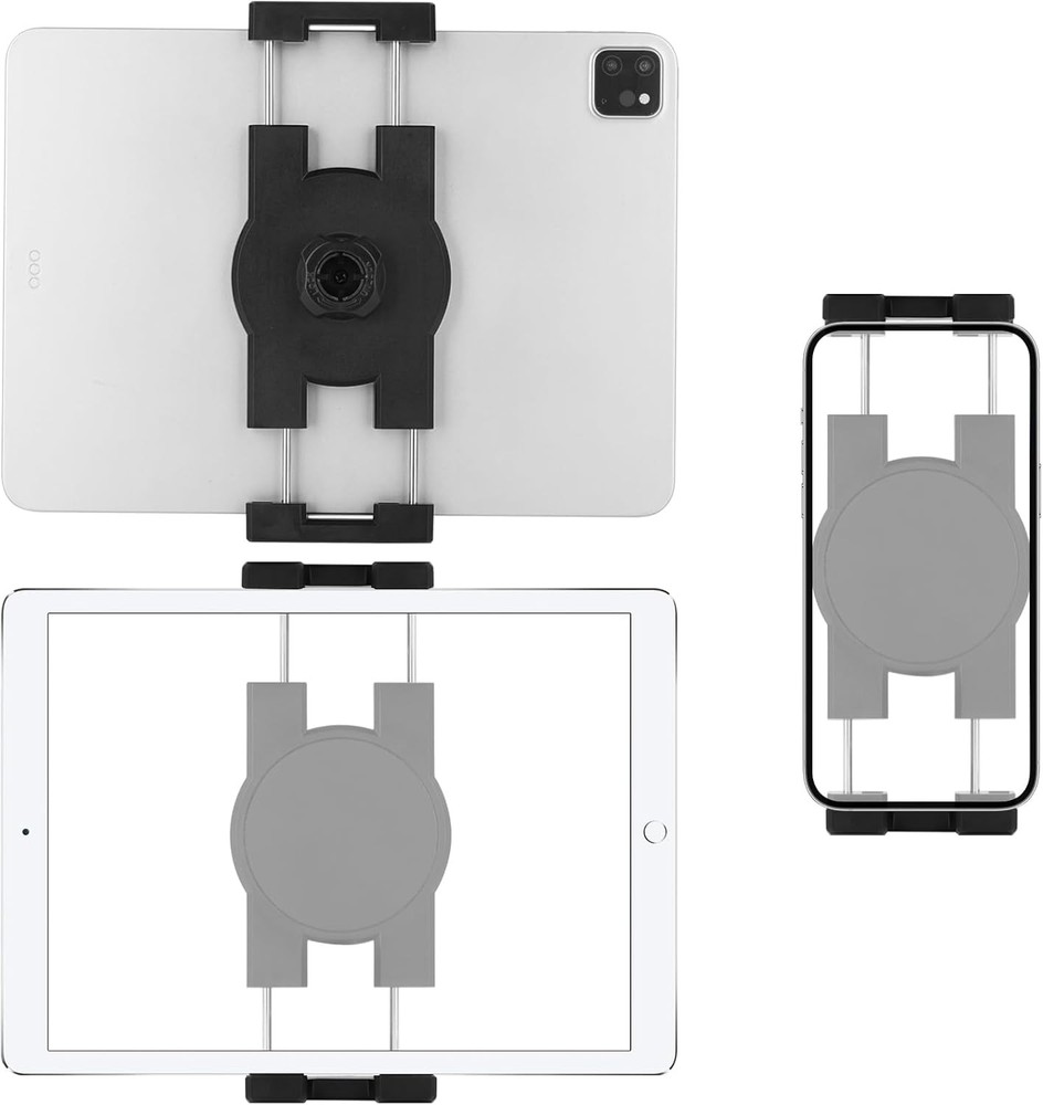 Tablet Holder Clamp Clip Mount Replacement with 17mm Ball Joint Socket for Table