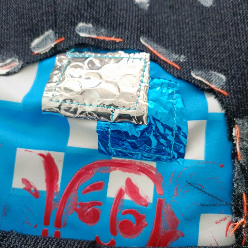 Paul McNeil Customised / DECONSTRUCTED VINTAGE JACKET Size XL - UNIQUE