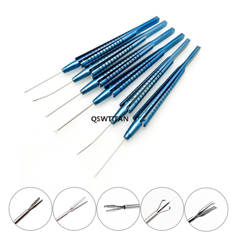 Capsulorhexis Forceps Ophthalmic Gripping Forceps Titanium Surgical Instruments