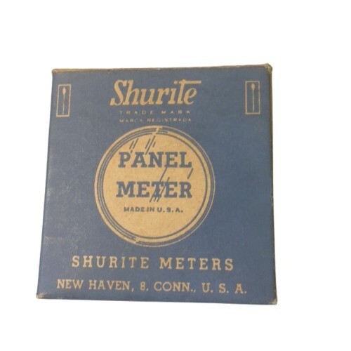 Shurite 850 Panel Meter 0-10 Milliampre. D.C.