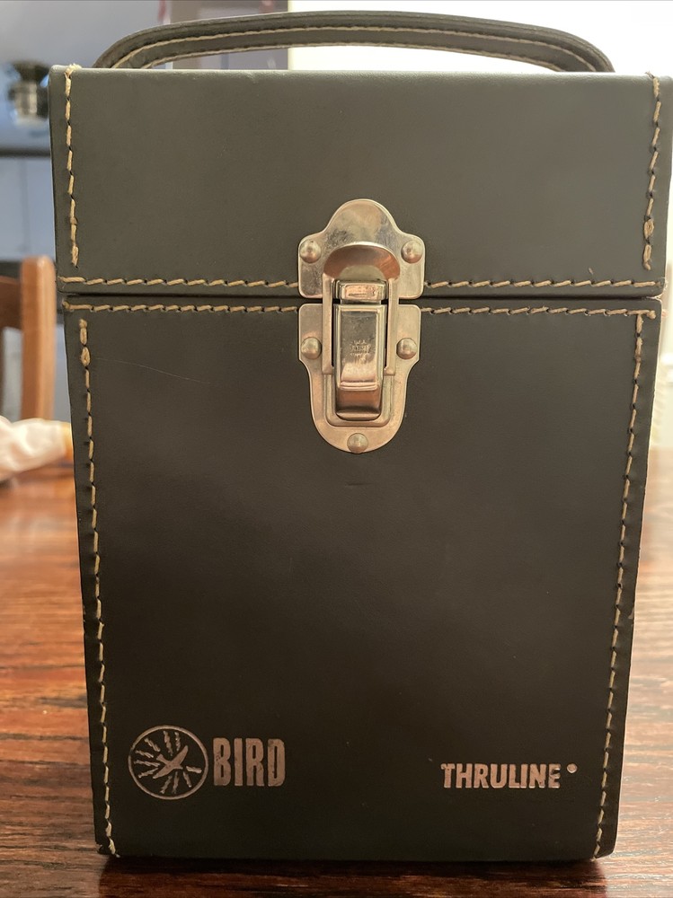 Bird 43 RF Wattmeter w/ 8 Elements, Case & Manual Great Condition Untested As Is