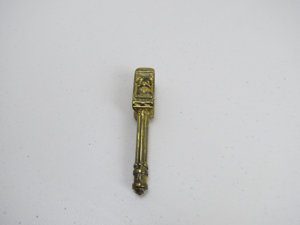 Vintage Brass William Shakespeare Nutcracker Marked England - 5"