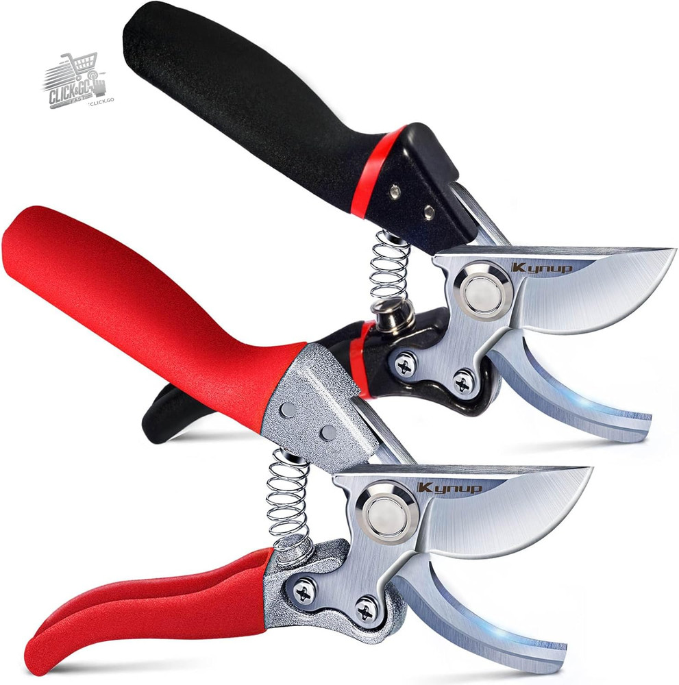 2 Shears Scissors, Professional Garden Scissors, Steel Sharp Blade SK