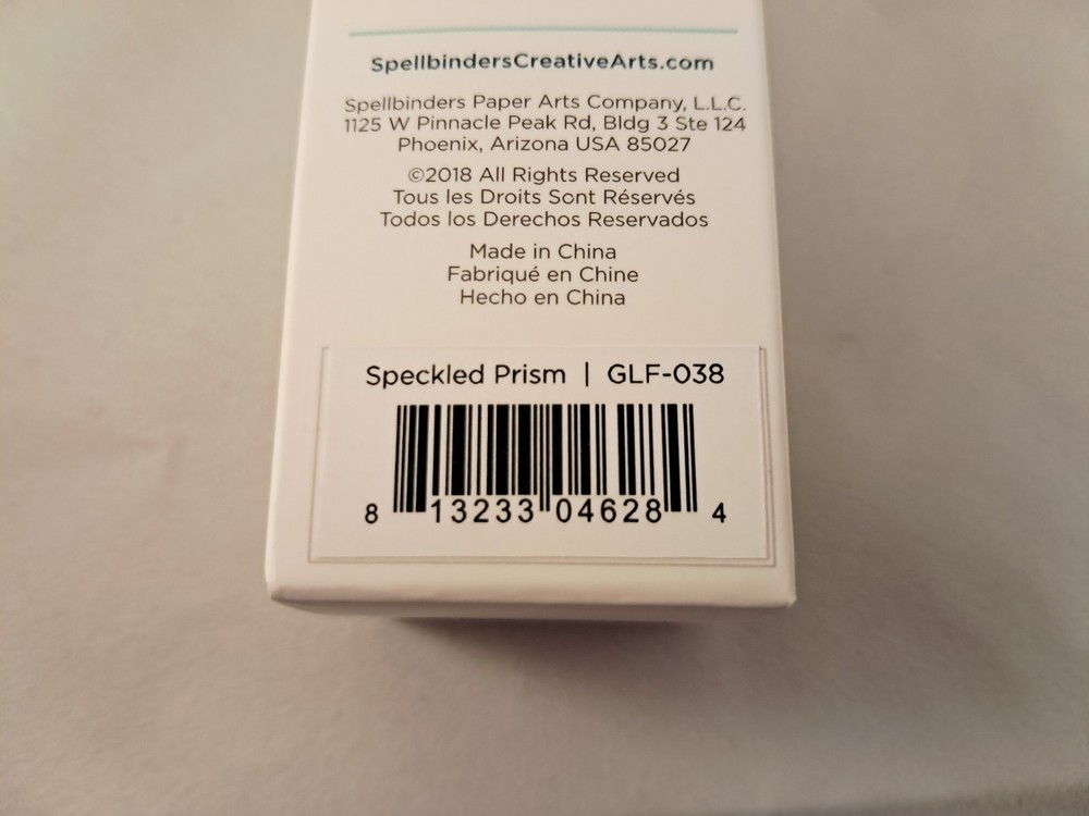 Spellbinders Hot Foil Roll Glimmer, Speckled Prism