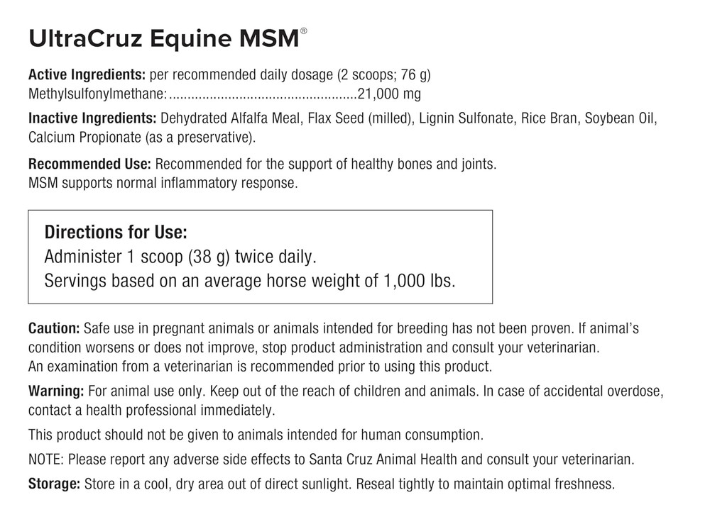 Equine MSM®, 10 Lb