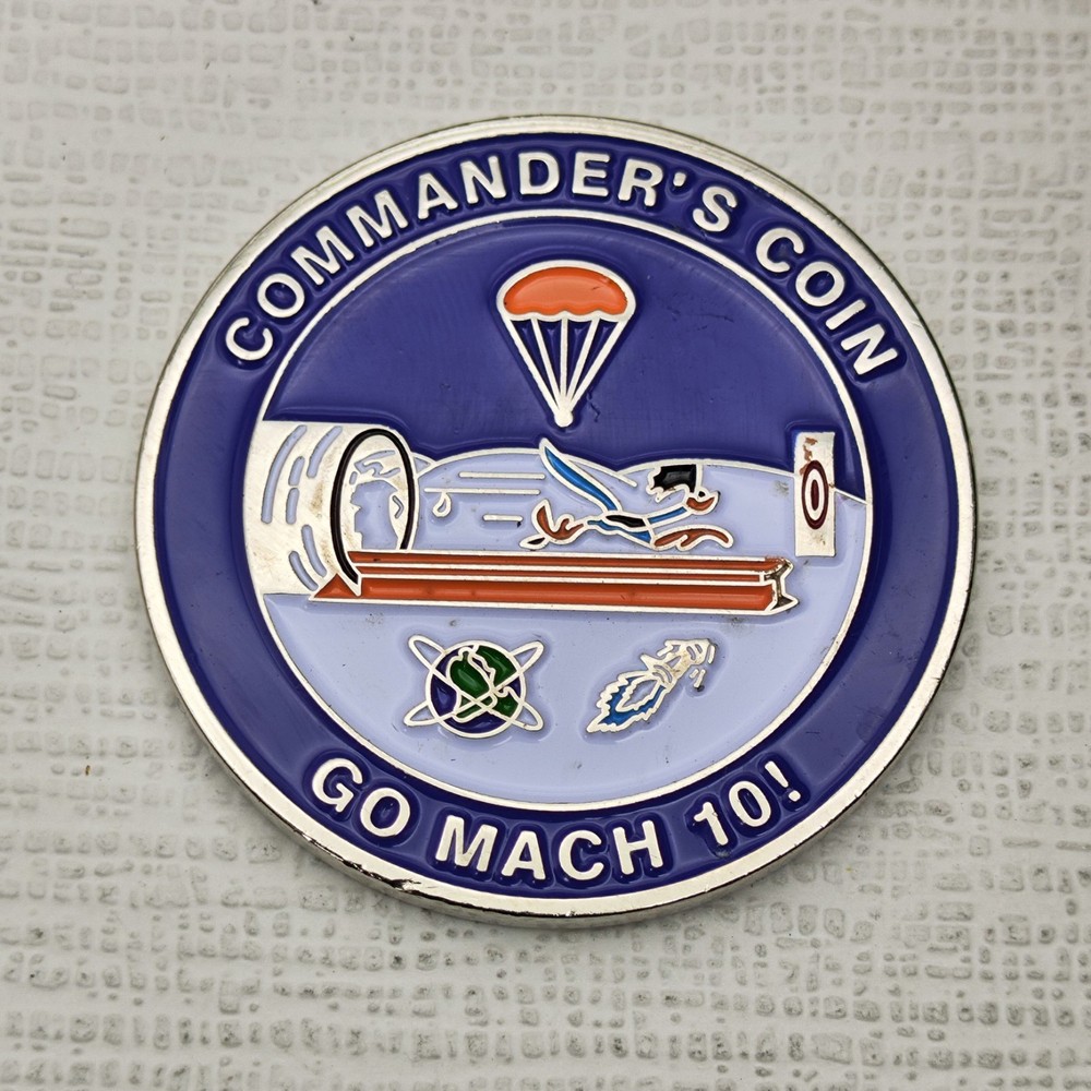 USAF 864th Test Squadron Commander's Challenge Coin