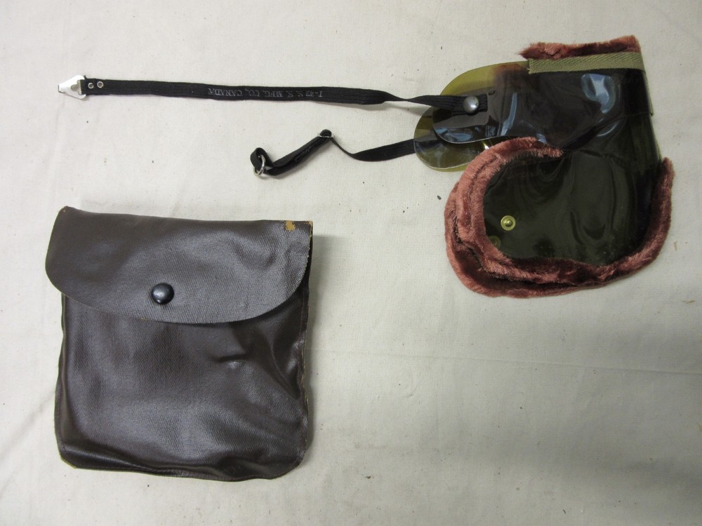 WW2 Canadian ski snow goggles