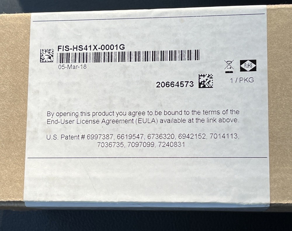 OMRON Microscan FIS-HS41X-0001G DMP Handheld Barcode Reader Barcode Scanner