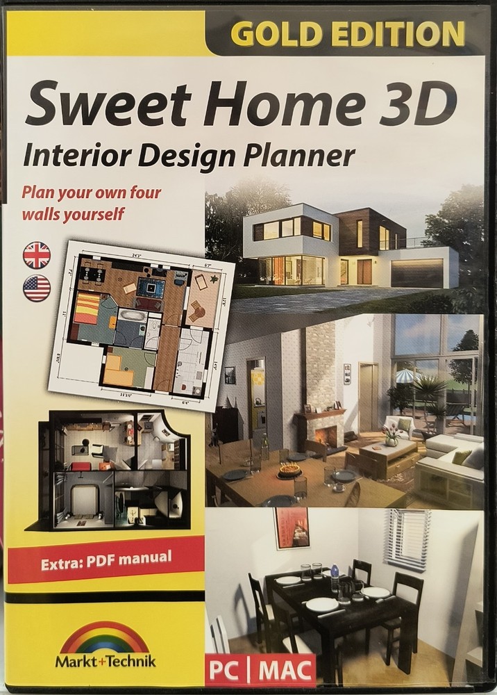 Sweet Home 3D Gold Edition Interior Design Planner Technik