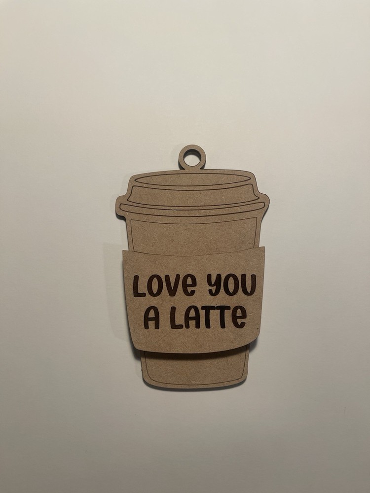 Coffee Theme Gift Card Holder