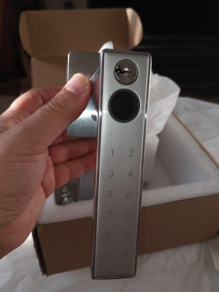 Security electronic door handle