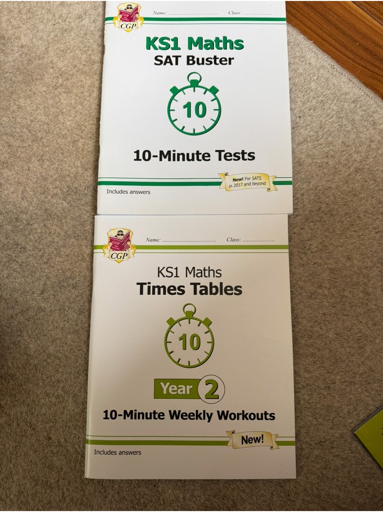 cgp ks1 maths books