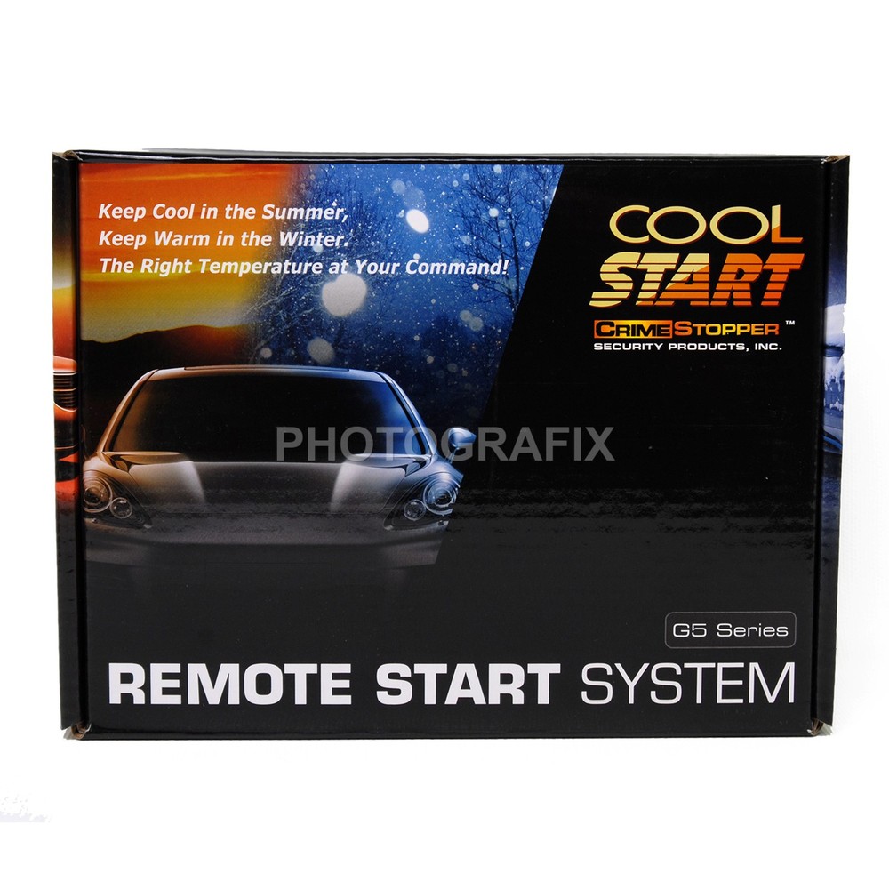 Crimestopper Cool Start RS1-G5 Universal Remote Start & Keyless Entry System