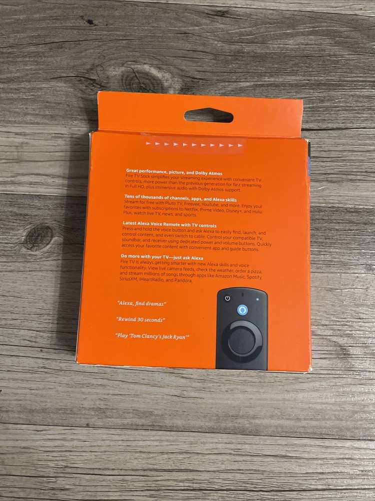 Amazon Fire TV Stick 3rd Generation HD TV Remote Alexa Voice Control streaming