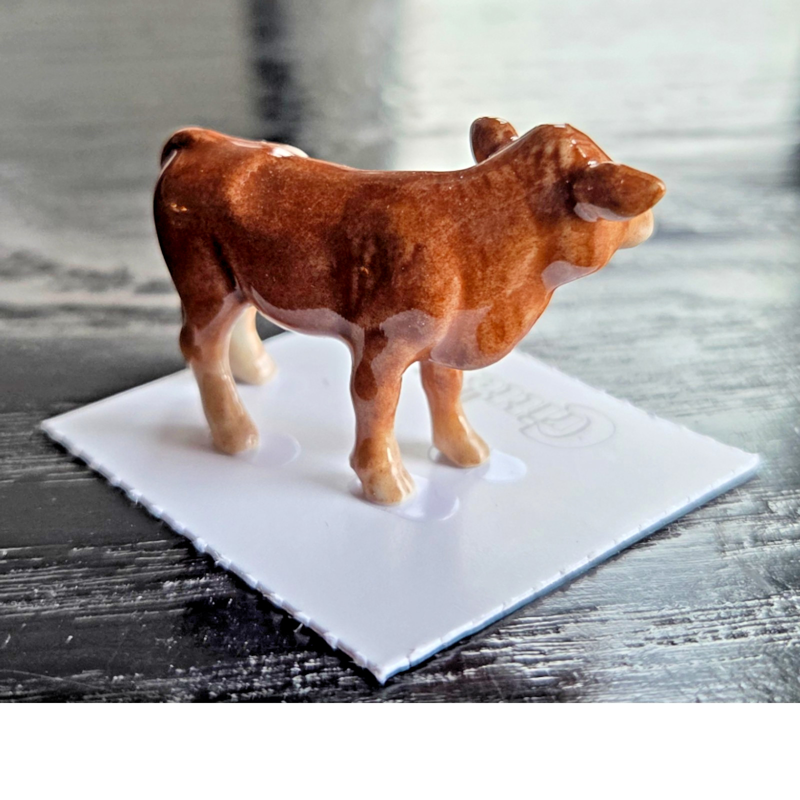 LITTLE CRITTERZ Jersey Cow "Butter" Miniature Figurine New FREE SHIPPING LC980
