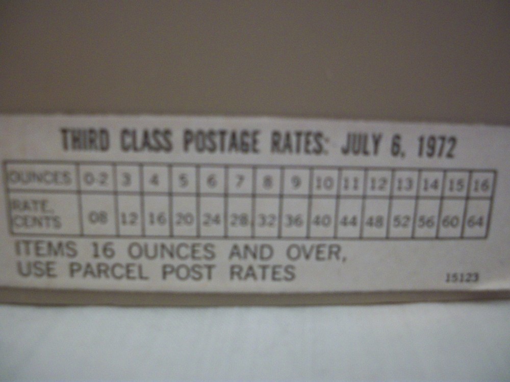 Hanson Postage Scale with original box Vintage (#0429)