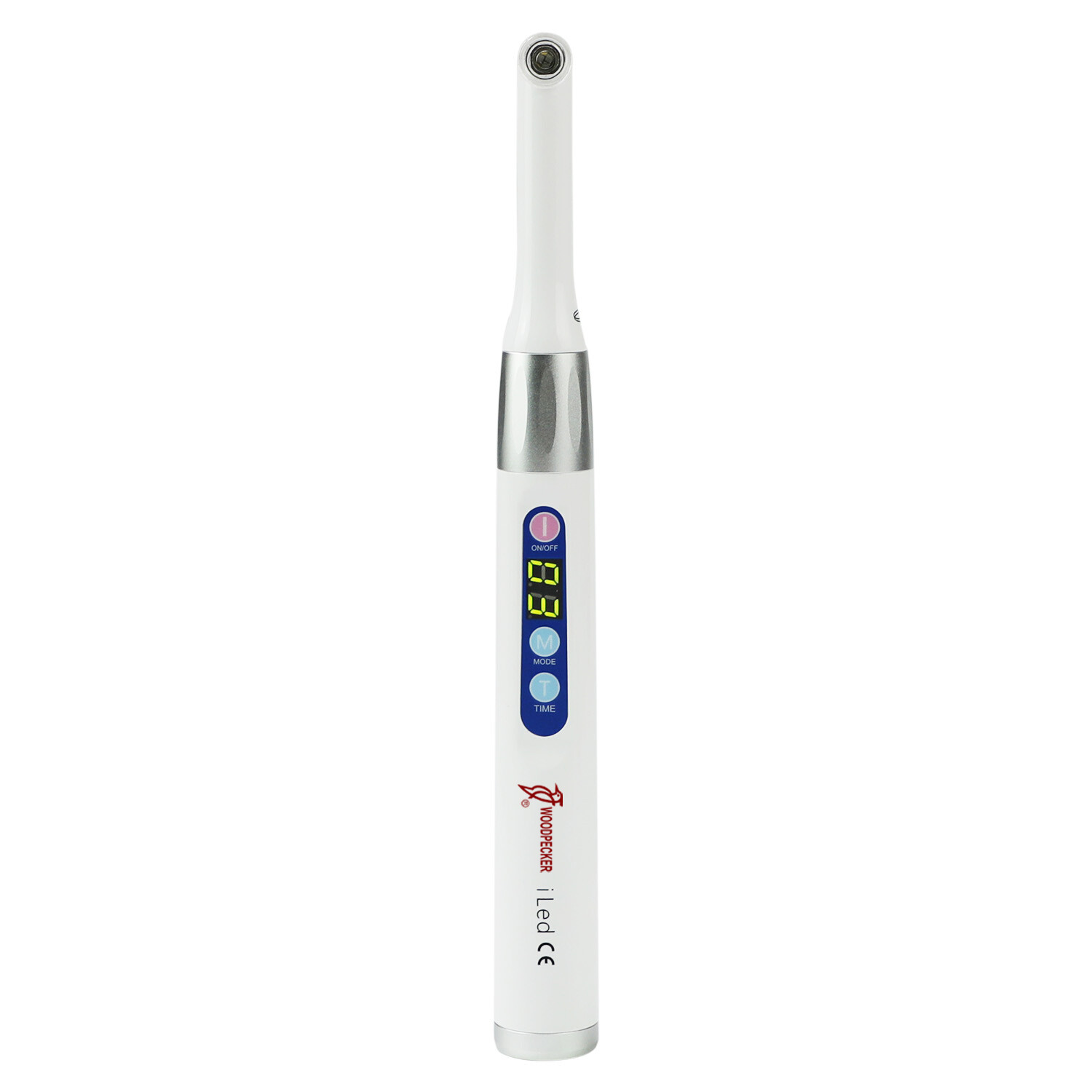 100% Genuine Woodpecker iLED Dental Curing Light Lamp 1 Sec Resin Cure 2500mw/c㎡