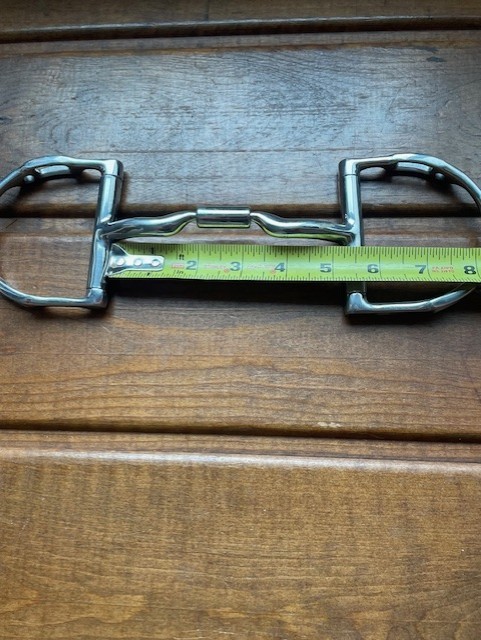 Myler D ring level 2 snaffle bit