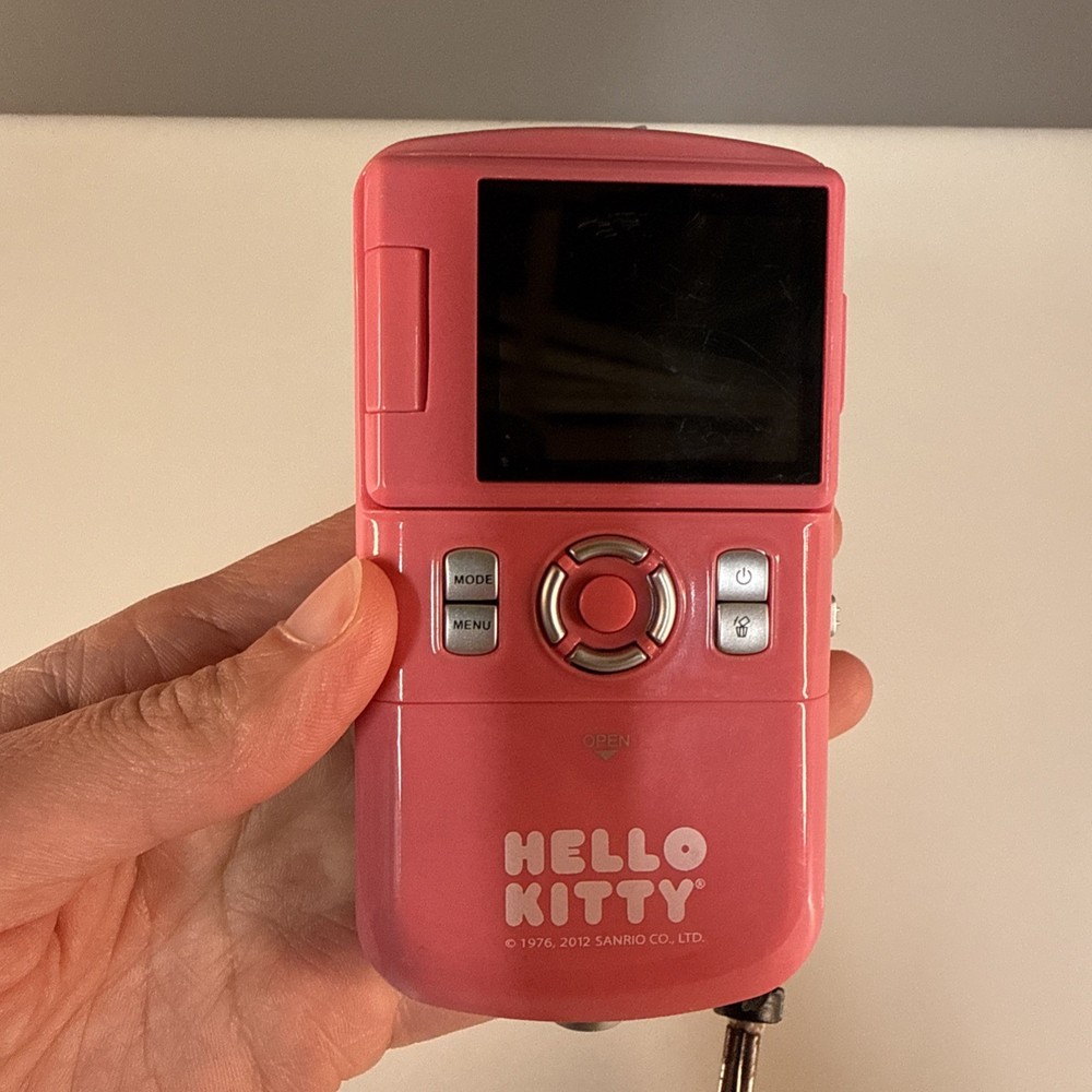 RARE Hello Kitty Camera, Camcorder - Tested and working