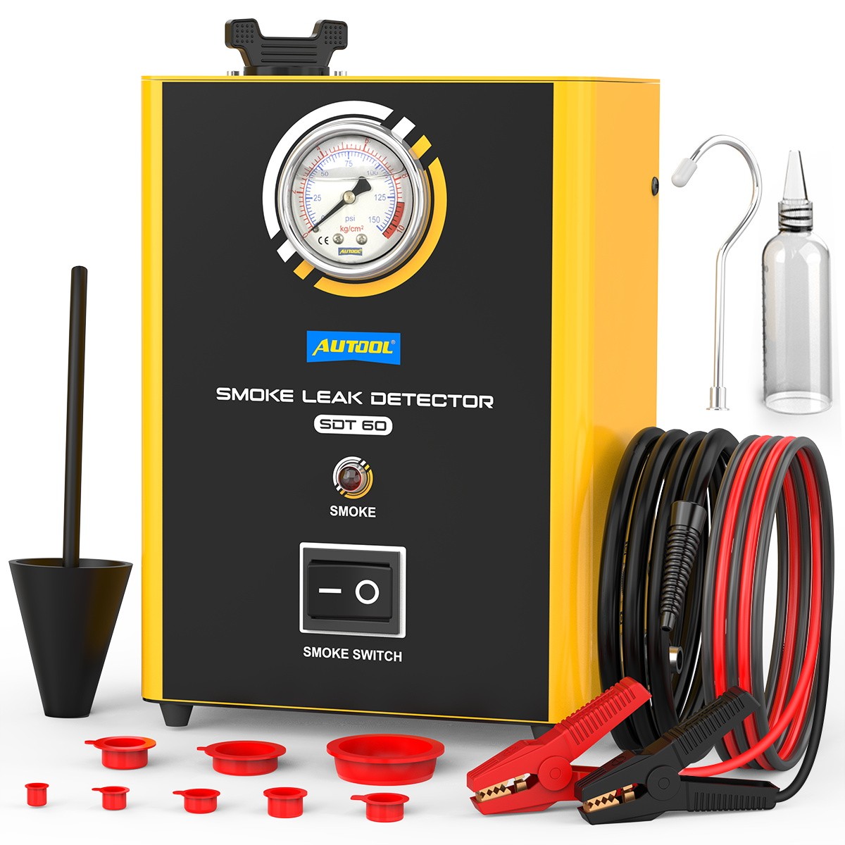 Automotive EVAP Smoke Machine Leak Detector Car Pipe System Vacuum Smoke Tester