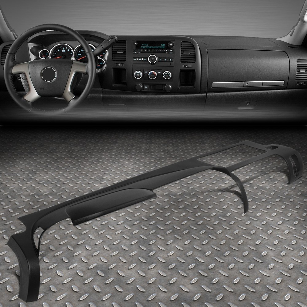FOR 07-13 SILVERADO LS LT WT SIERRA SL SLE FRONT DASH BOARD CAP COVER OVERLAY