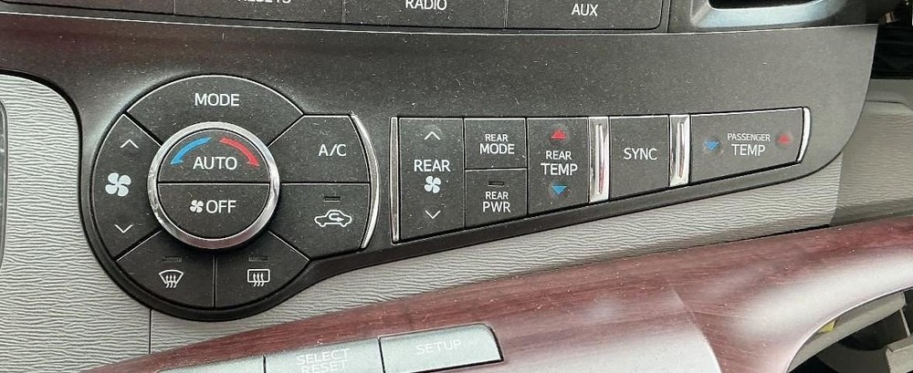 Temperature Control Front Control Fits 11-14 SIENNA 867271