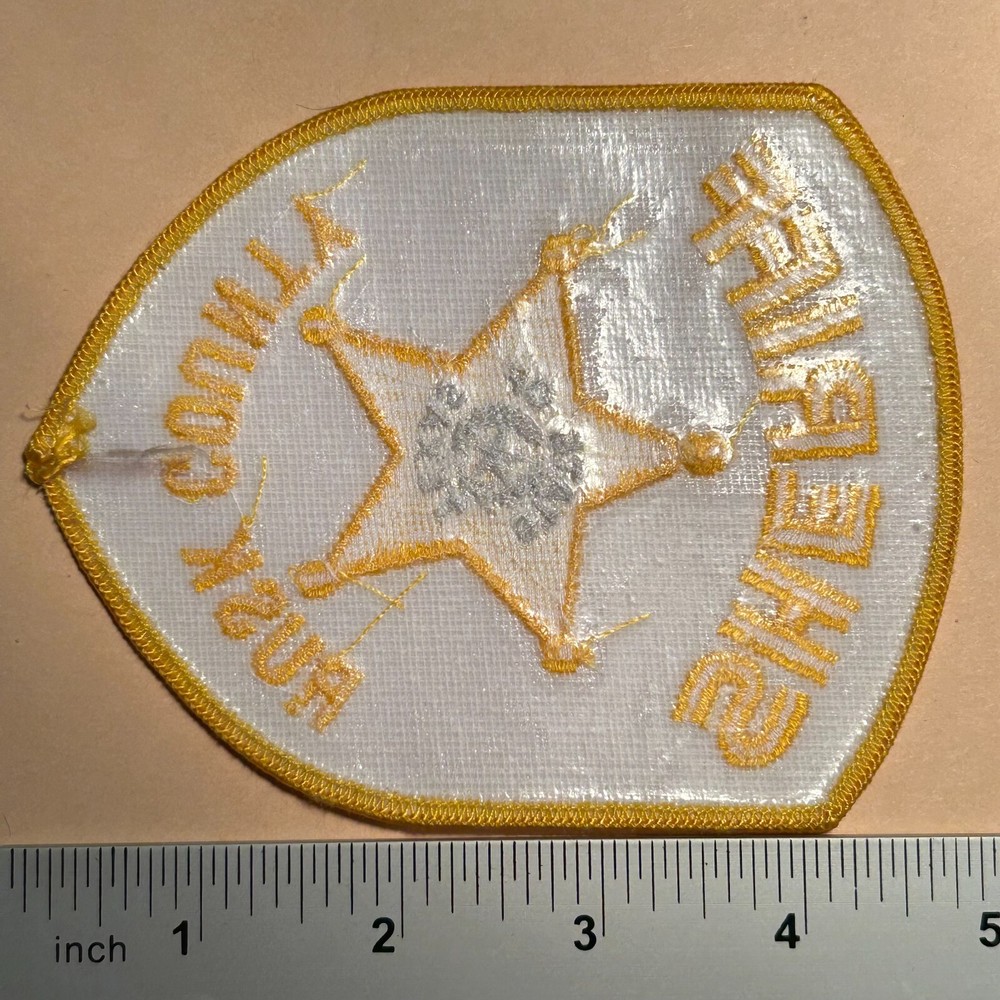 TEXAS TX RUSK COUNTY SHERIFF SHOULDER PATCH