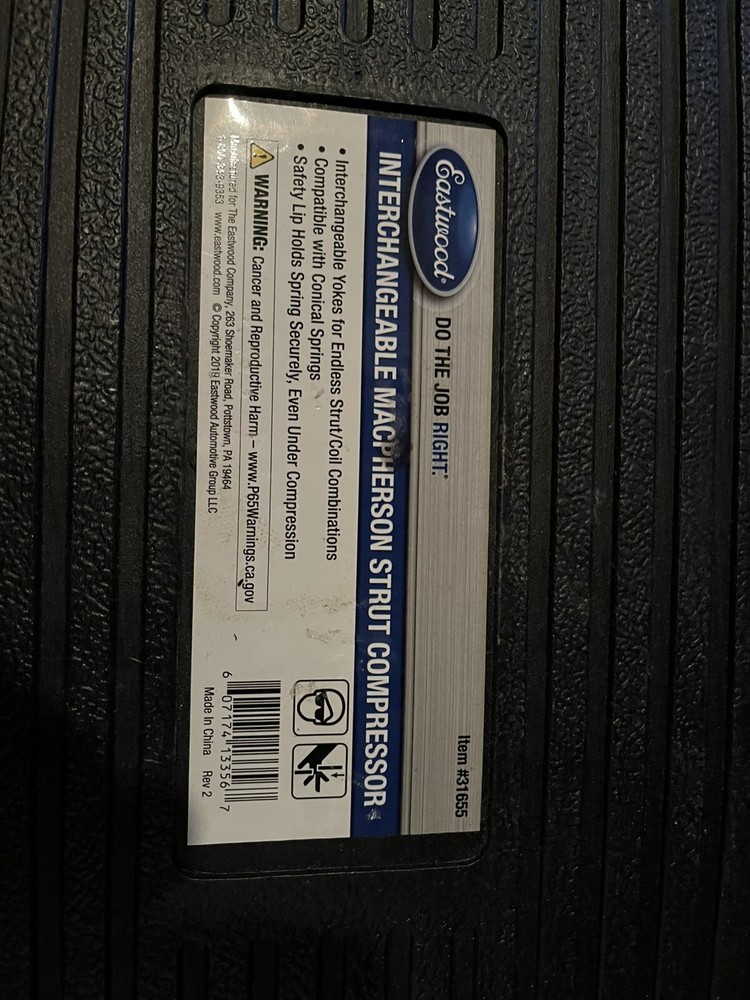 Eastwood Spring Compressor