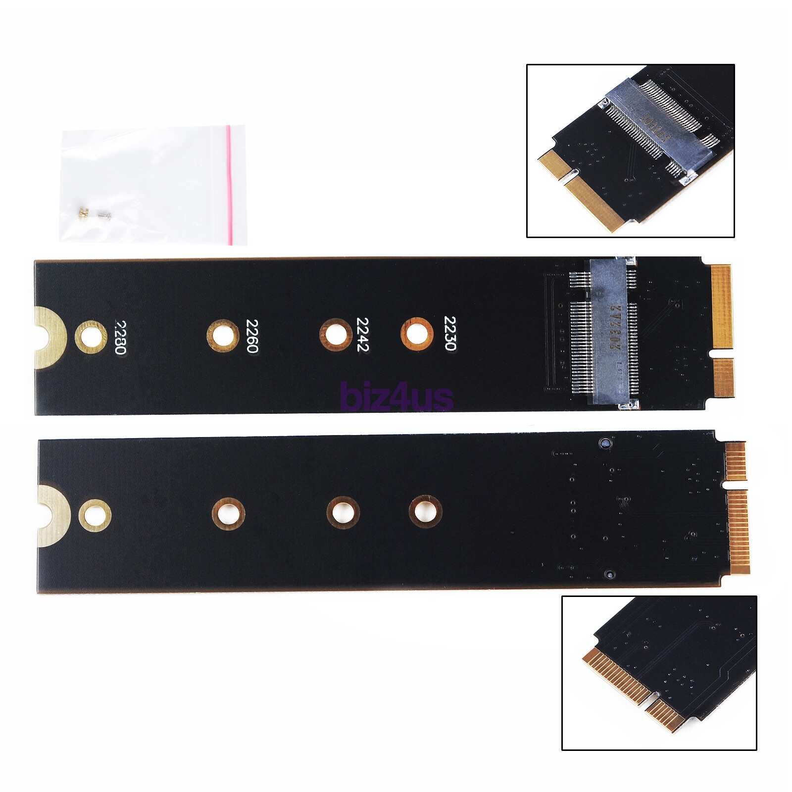 M.2 NGFF SATA SSD Converter Adapter Card For Apple 2012 MacBook Air A1465 A1466