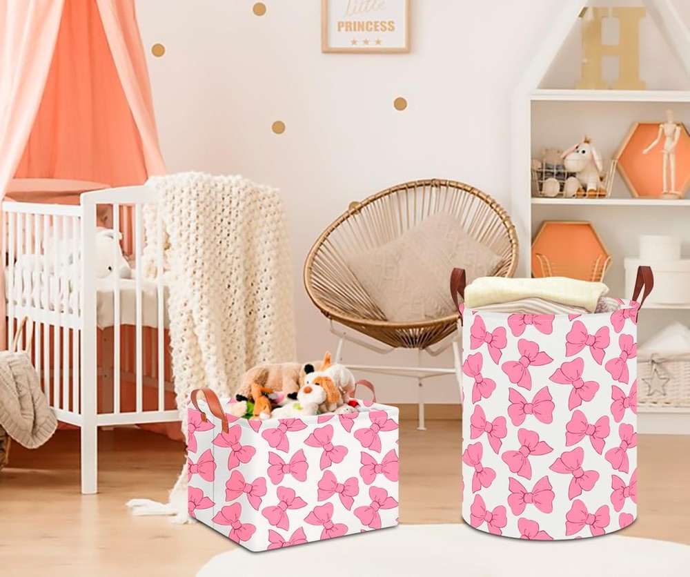 CLOCOR Rectangular Gift Basket Empty,Waterproof Storage Basket with Handles,T...